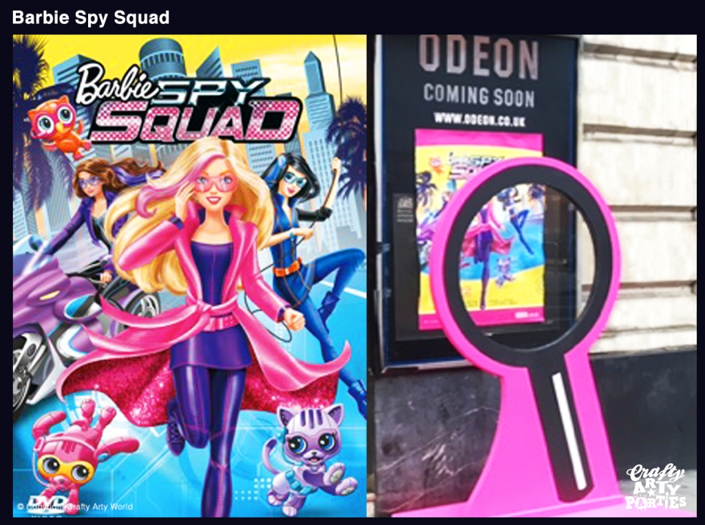 CAP NEWS BARBIE SPY SQUAD FLAT